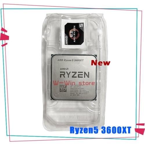 NEW AMD Ryzen 5 3600XT R5 3600XT 3.8 GHz Six-Core Twelve-Thread CPU Processor 7NM 95W L3=32M 100-000000281 Socket AM4