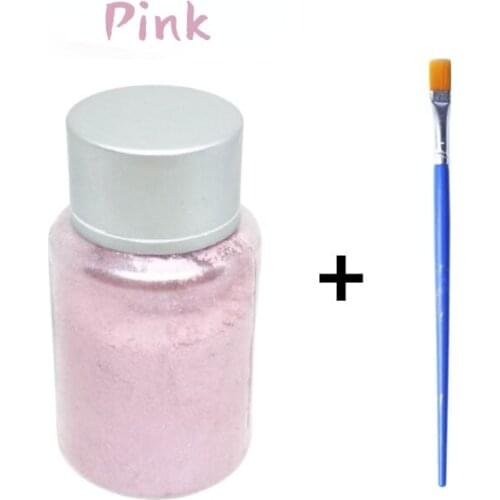 10g Pink Pigment Edible Cake Food Powder Coloring Dust To Decorate Chocolate Fondant Decoration Arts Food Natural Pearl Powder