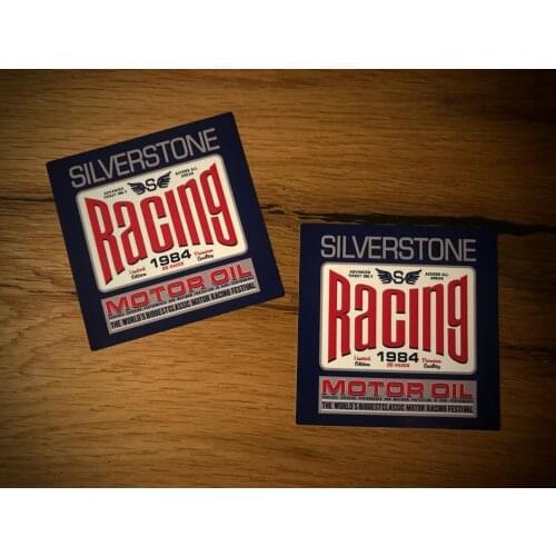 Racing Oil Aufkleber Gasoline OIL UK V8 Vintage Union Jack Old School #018 car decor stickers