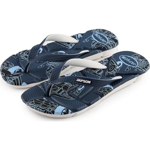 Hot Sale Summer Flip-Flops Men Soft Comfortable Mens Beach Flip Flops Fashion Printed Men Slippers Big Size 46 chanclas hombre