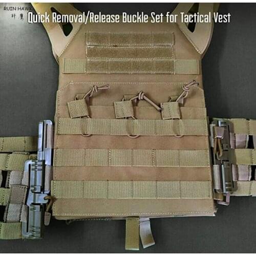 Tactical Accessories JPC Vest MOLLE Quick Release Buckle for JPC CPC NCPC 6094 XPC2.0 420 Vest Quick Assembly Accessories
