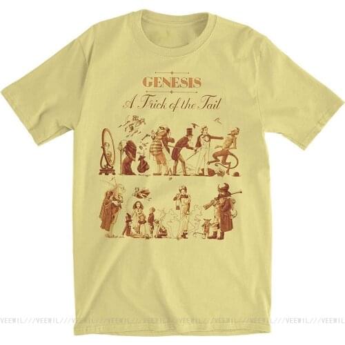 Genesis A Trick Of The Tail Fitted Jersey Tee Banana X Large Top Christmas Gifts TEE Shirt