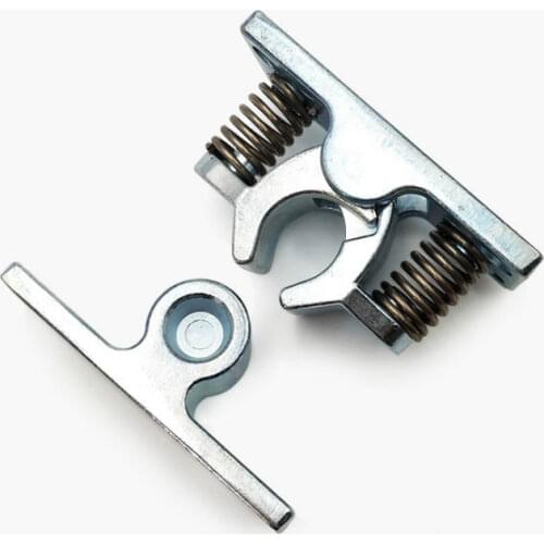 Heavy Ball Roller Door Touch Zinc Alloy Buckle Lock Steel Spring Stopper Pulley Groove Latch Catches Furniture Hardware