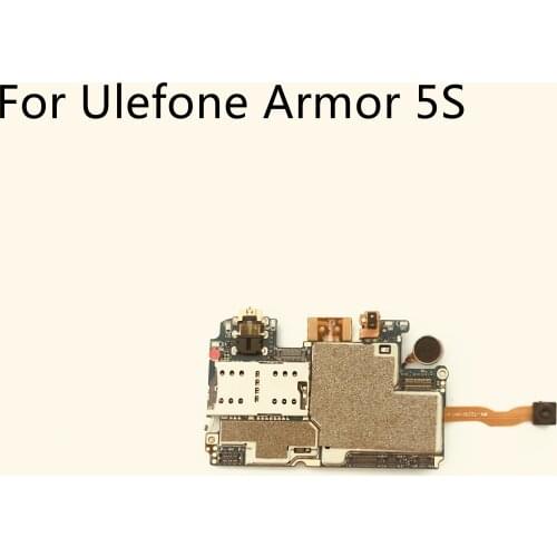 Ulefone Armor 5S Used Mainboard 4G RAM+64G ROM Motherboard For Ulefone Armor 5S MT6763 5.85" 720x1512 Free Shipping