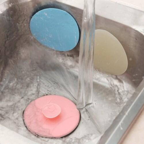 1pcs PVC Leaking Toilet Tank Lid Sink Basin Water Shutoff Plug Leak Suction Water Drains Kitchen Tools Gadgets 5ZCF202