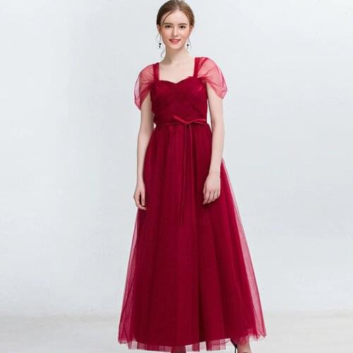 New Korean Fashion Long Sisters Annual Gathering Performance Host Evening Dress Evening Dresses Vestido De Festa Vestidos 869