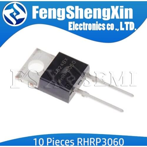 10pcs/lot RHRP3060 TO-220 Fast recovery rectifier diode 30A/600V