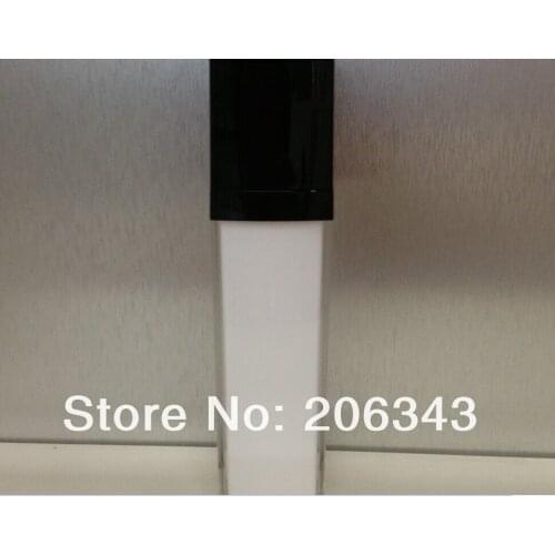 140ml black + white Acrylic square press pump lotion bottle,cosmetic container,Cosmetic Packaging