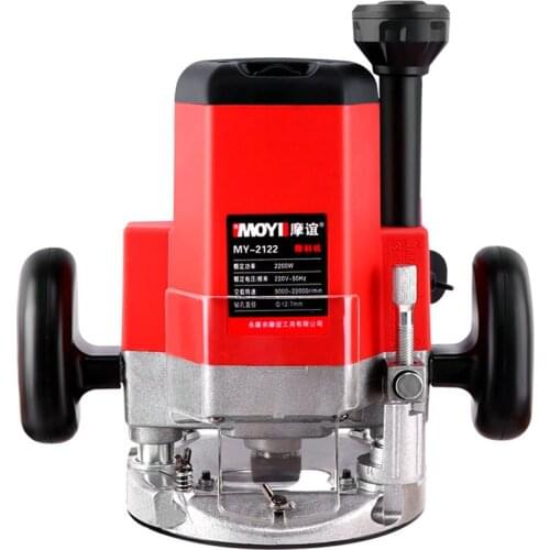 2200W Electric multifunction Hand Wood Trimmer Woodworking engraving machine Slotting Machine