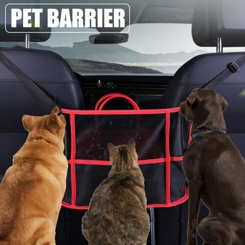 Car Net Pocket Handbag Holder Seatback Mesh Organizer Per Barrier Drivers Net Bag Dog Guard Car Seat Storage Mesh Bag 2021 Hot