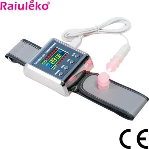 Household 650nm Laser Physiotherapy Wrist Diode LLLT for Diabetes Hypertension Treatment Diabetic Watch Laser Sinusitis Therapy