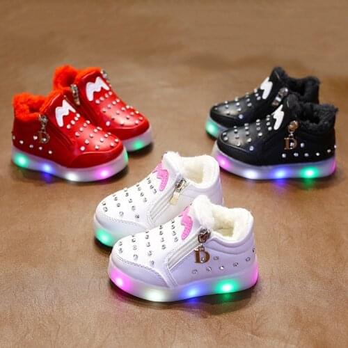 BYUAN Kids Glowing Shoes
