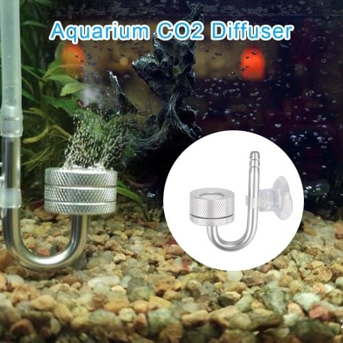CO2 Generato Aquarium CO2 Diffuser For Aquatic Plant Growth Fish Tank Bubble Atomizer Aquarium Accessoires With Suction Cup
