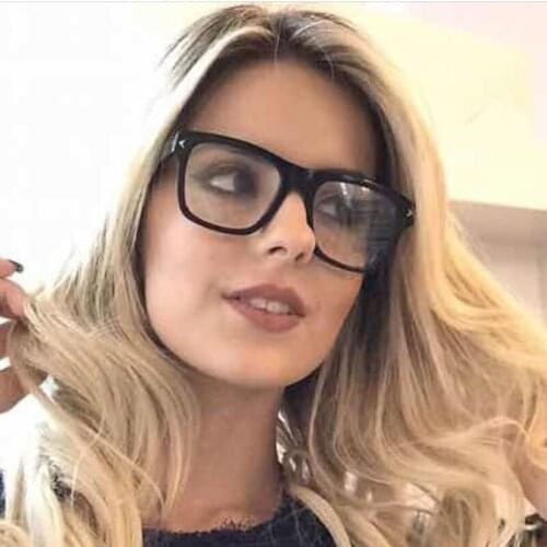 FEISHINI 2020 Flat Cool Sunglasses Mens Oversized uvaGoggles Square Sunglasses Women Fashion Famous Brand Rivet Vintage Shades