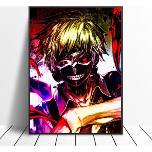 Kaneki Kun Art Canvas Poster Home Decor Painting No Frame
