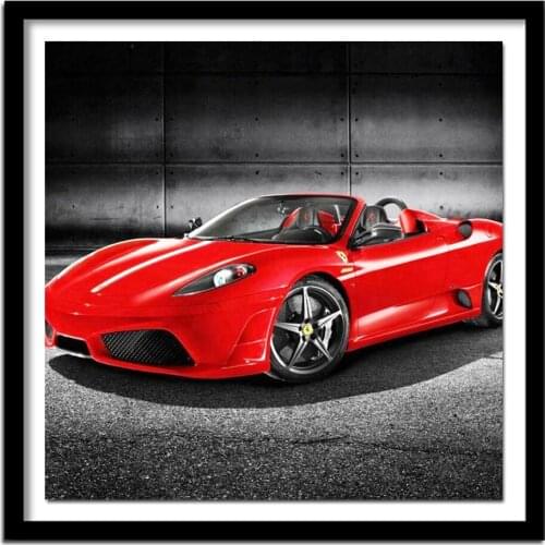 Diamond cross stitch crystal square diamond sets full square diy diamond painting car diamond embroidery car 47 B258