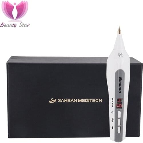 Beauty Star 9 level Laser Plasma Pen Mole Removal Tattoo Dark Spot Remover Freckle Skin Tag Wart Removal Skin Care Plasma Pen