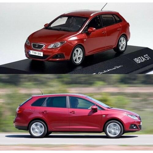 IXO car 1:43 SEAT Ibiza ST 2013 Travel version Limited Alloy die-casting car model