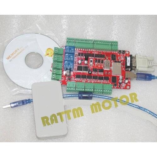 New products !!! 4 axis USBCNC breakout board for CNC Router Machine stepper motor controller driver without hand controller