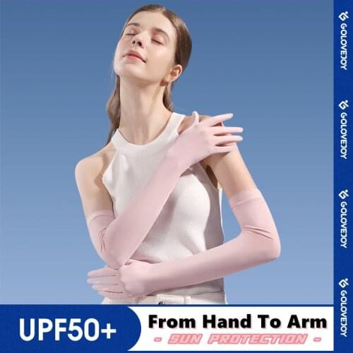 Summer Woman Glove Sunscreen Fingertip Opening Gloves Outdoor Cycling Driving Non-slip Breathable Sunshade Ice Silk Arm Sleeves
