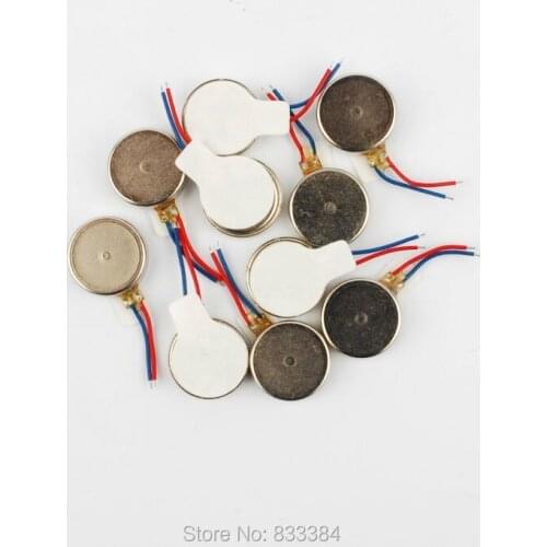 Flat type (1027) vibration motor 10*2.7mm button type vibrating motor