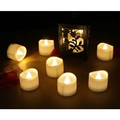 5Pcs/Lot LED Electronic Flameless Candle Light Simulation Candle Lamp For Romantic Party Wedding Birthday Nightlight Candle