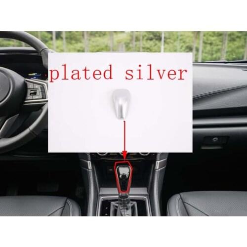 Interior Gear Shift Knob Cover Trim Style for 2019-2021 Subaru Forester Car Decoration New 1PCS