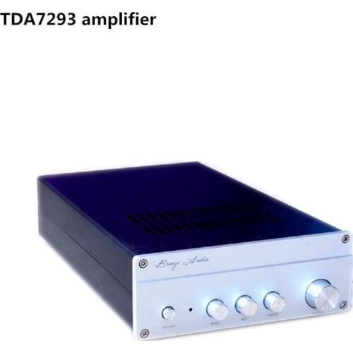 Sound warm and delicate 200W speakers TDA7293 high-fidelity amplifier A class With three tones pre-amplifier