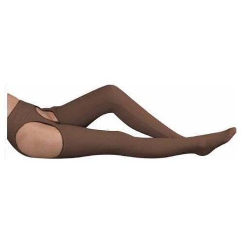 Brown Spandex Womens Tight Belt Sexy Zentai Stocking Socks Halloween Party Cosplay Zentai suit