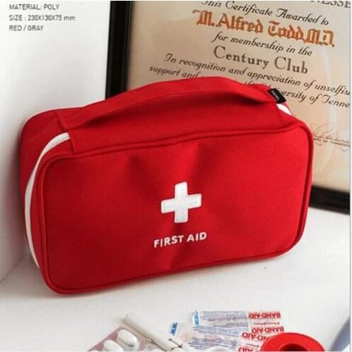 10PCS BLANK First Aid Kit For Medicines Outdoor Camping Medical Bag Survival Handbag Emergency Kits Travel Set Portable