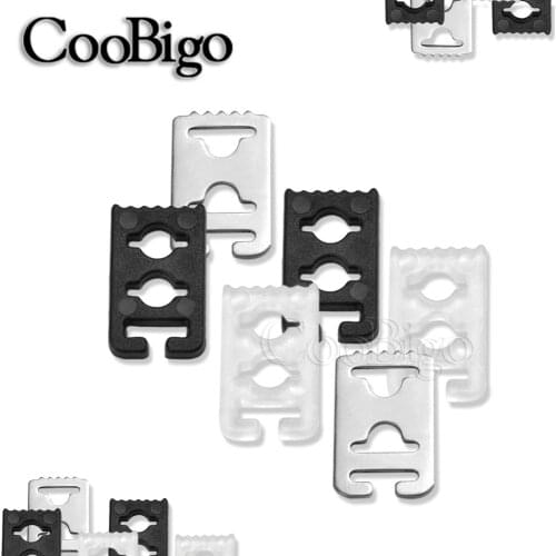 12Pcs Lazy Shoe Laces Buckle Convenient Tieless Lace No Need Tie Flat Shoelaces Metal Buckle Fit All Shoelace Wholesale