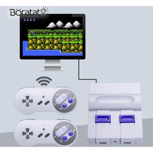 2.4G Wireless Game Console With Dual Handle Classic 8 Bit NES Retro Game Console 630 Built-In Video Games