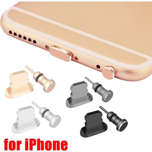 2pcs Dust Plug for Android iPhone Type-C Micro USB Earphone Jack Anti-Dust Plug Charge Port Anti-Dust Plug Phone Accessories
