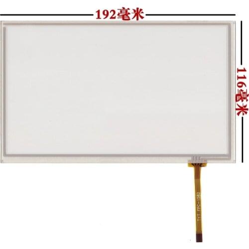 192*116 8 inch touch screen 192*117 for hsd080idw1 at080tn64 at080tn03 Touch panel