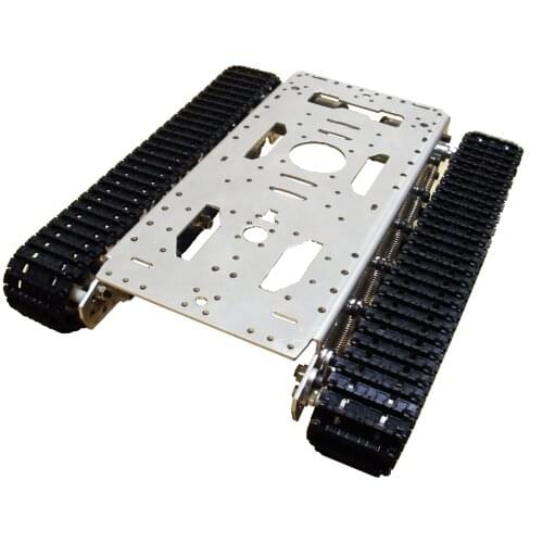 Shock absorbing tank chassis obstacle avoidance WIFI crawler robot intelligent vehicle mechanical arm video vehicle