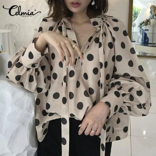 Celmia Blouses With Bow