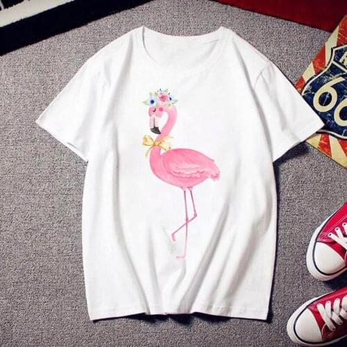 Women Casual Short Sleeve White Tee 90s Fashion Trend Cartoon Print Summer Clothes Tshirt Female Top Graphic Lady T-shirt