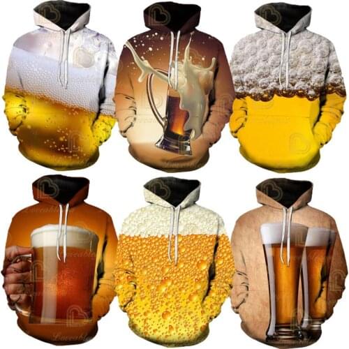 2021 Beer Day 3D Print Hoodie Printing Casual Style Clothing Casual Clothing for Men and Women Best Selling Party Custome