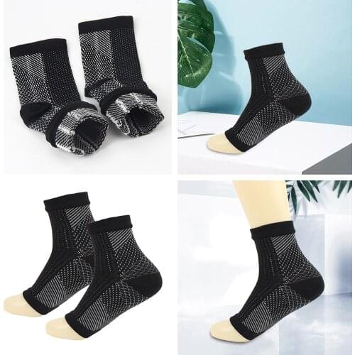 Women Ankle Heels Support Men Compression Foot Angel Sleeve Heel Arch Support Pain Relief Socks Anti Fatigue Compression Foot