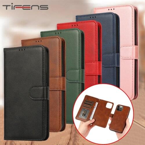 Magnetic Flip Wallet Case For iPhone 12 Mini 11 Pro X XS Max XR 8 7 6 6s Plus SE 2020 Luxury Leather Cards Stand Phone Bag Cover