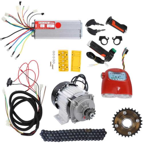 E-bike Electric Bike Motor Kit 48V 800W DC Brushless Motor Kit Electric Bike Tricycle Scooter DIY Motor Conversion Kit
