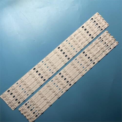 New Kit 10pcs LED backlight strip for LED58R5500F V580HK1-L06 V580H1-LD6-TLDC2 V580H1-LD6-TRDC2 V580H1-LD6-TLDC3 TRDC3