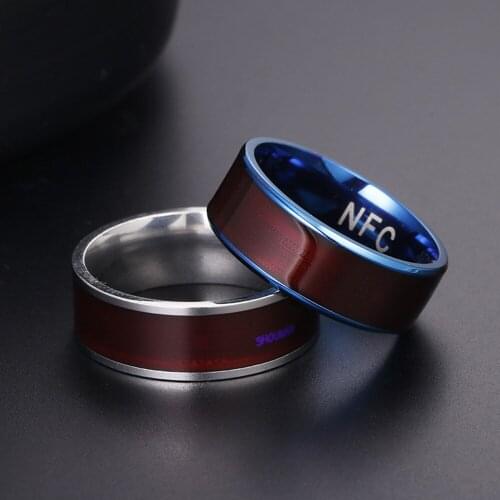 NFC Smart Ring New Technology Smart Wear Ring Support All NFC Functions Smartphones ,Smart Ring for Fingerprint Password Lock