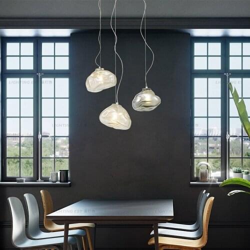 Modern LED Pendant Lights Indoor Lighting Dining Room Lamp Black Minimalist Pendant Lamps Home Decoration Lighting E27
