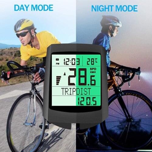 Bicycle Speed Speedometer Cycling for Digital Xiaomi Wireless Meter Multifunction LCD Display Computer Luminous Odometer Bike Mu
