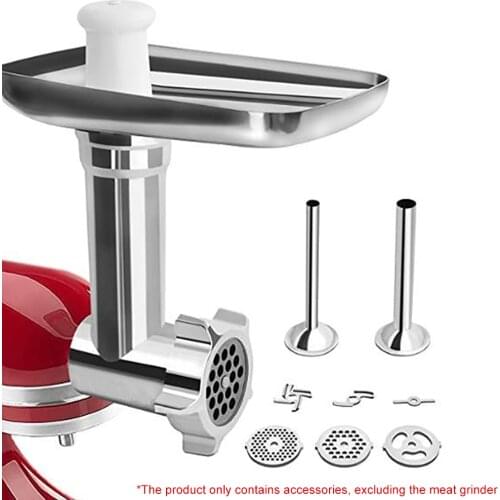 Steel Kitchen Meat Grinders Sausage Stuffer Attachment For Kitchen Aid Stand Mixer For Kitchenaid Appliances Kitchen Dining Bar