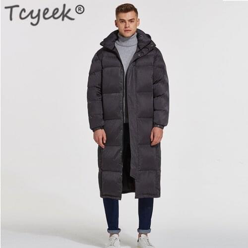 Мужские пуховики с капюшоном Tcyeek China At AliExpress