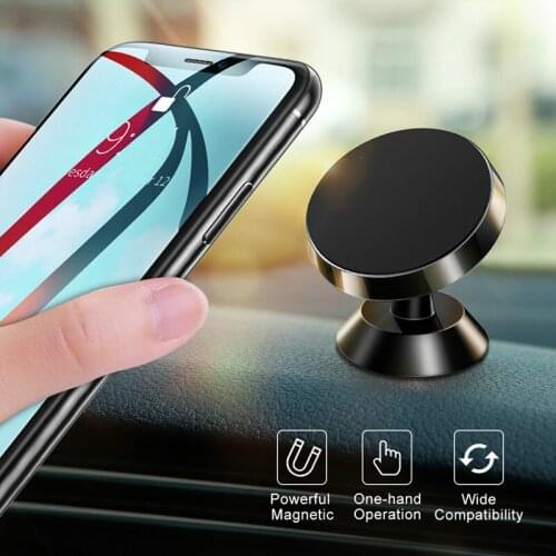 Universal Magnetic Car Phone Holder Mobile Cell Air Vent Mount Magnet GPS Stand For iPhone 11 12 Pro Xs Max Xiaomi Huawei