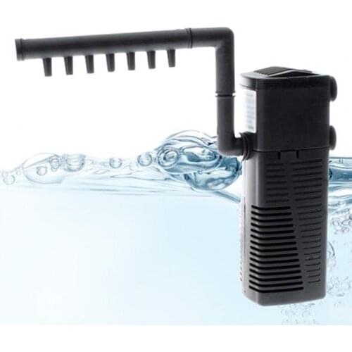 US Plug 110V Filter Pump 3 in 1 Water Circulation Plastic Fish Tank Multifunctional Oxygen Device for Aquarium Filter Pump