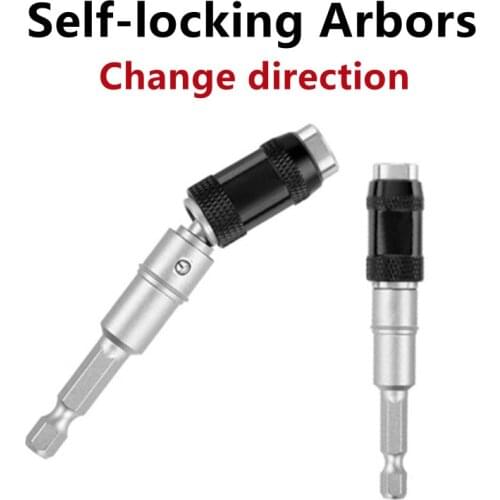 1PCS Multi-angle Screwdriver Hexagonal Shank Self-locking Universal Extension Rod Electric Drill Screwdriver Quick-change Extens